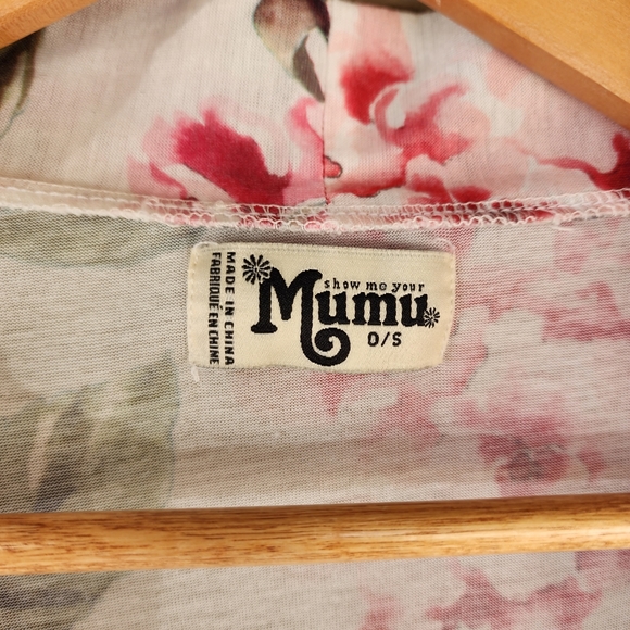 Show me your Mumu Brie robe garden of blooms floral roses - Picture 8 of 14